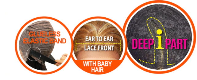 360 TRU Wig 100% Virgin Remy Human Hair - DEBBY