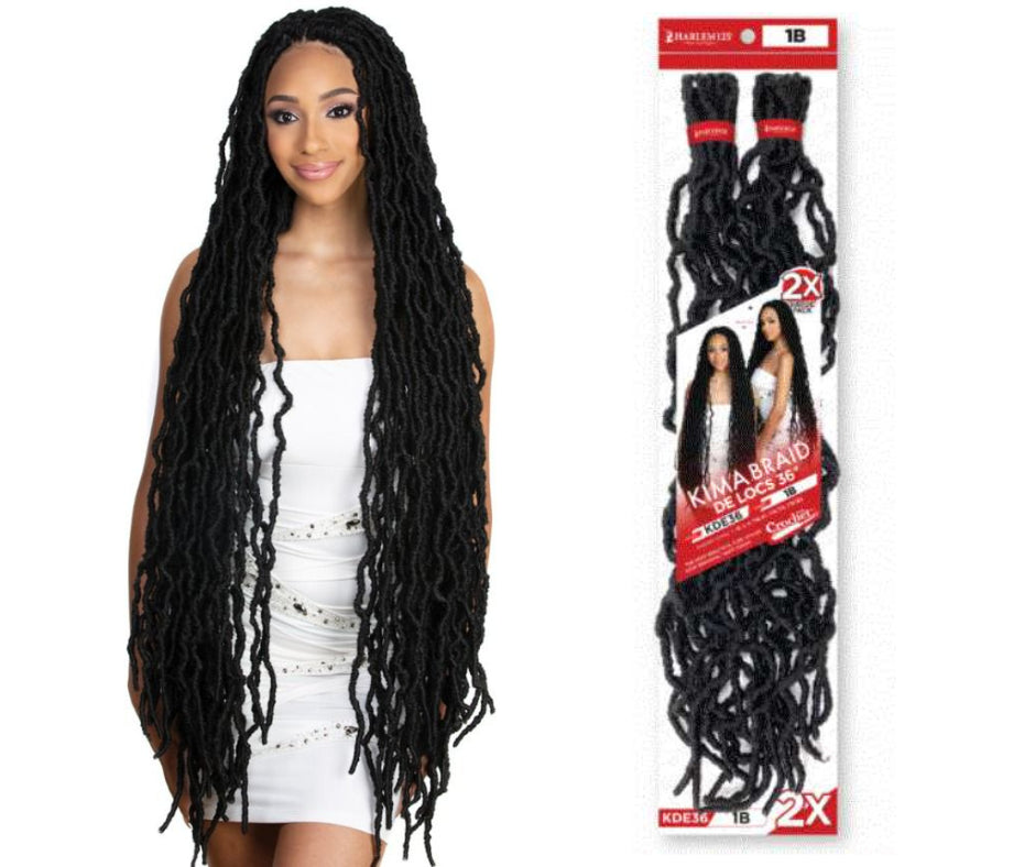 2X Kima Braid De Locs 36”